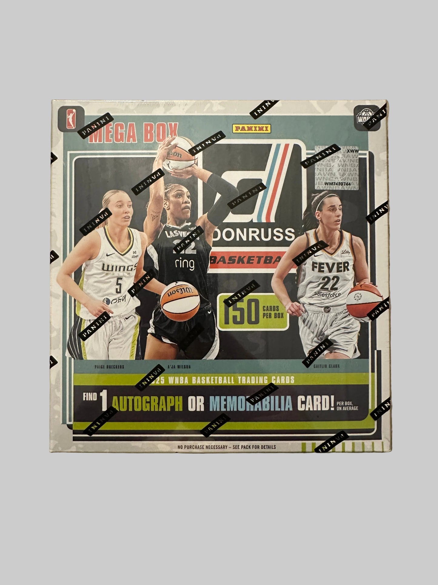2025 Panini Donruss Basketball WNBA Sealed Mega Box Pack (1 Pack - 15 Cards)