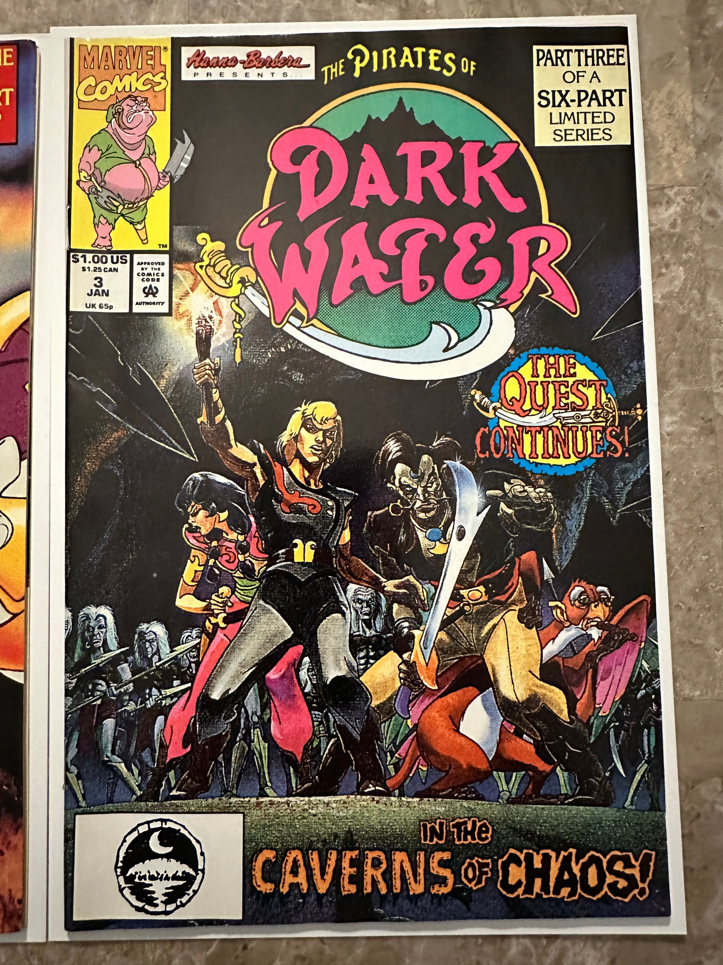 Pirates of Dark Water #1,3 High Grade (1991 Marvel Comics)