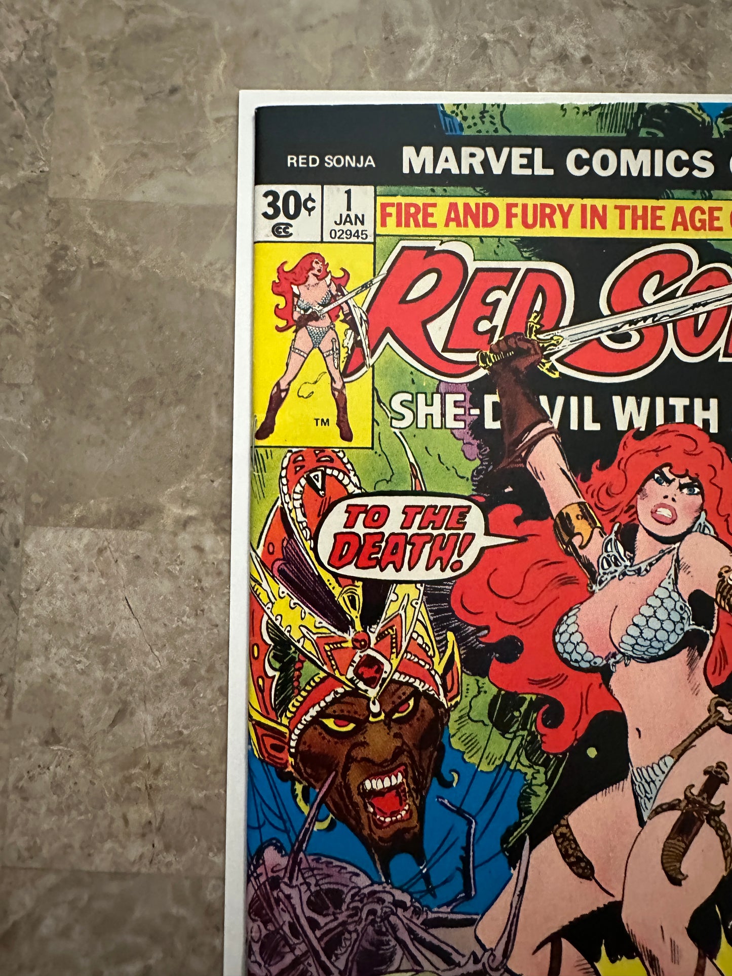 Red Sonja #1 VF+ 8.5 (Marvel Comics 1977)