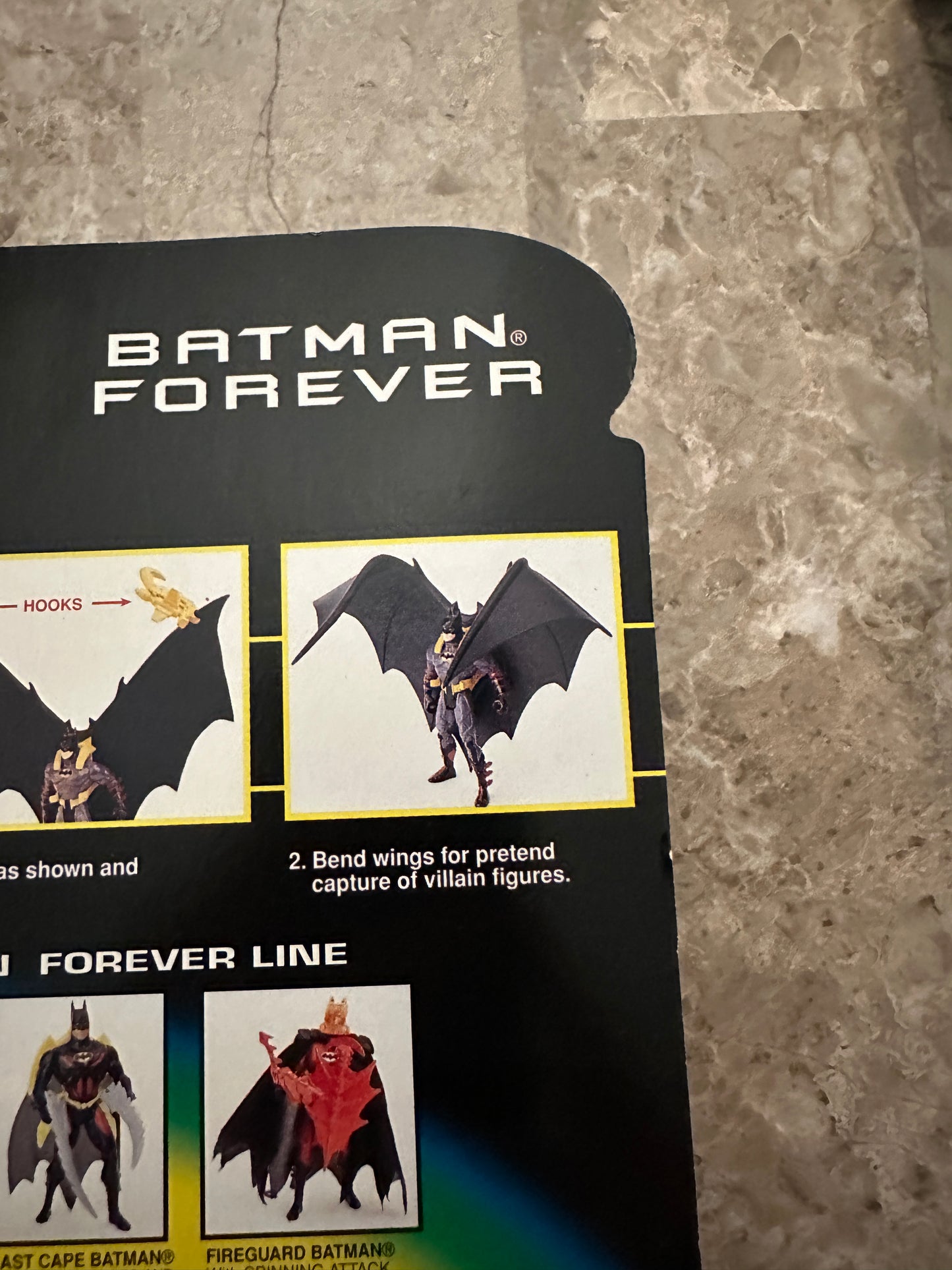 Batman Forever Deluxe Attack Wing Batman (Kenner) - New Sealed