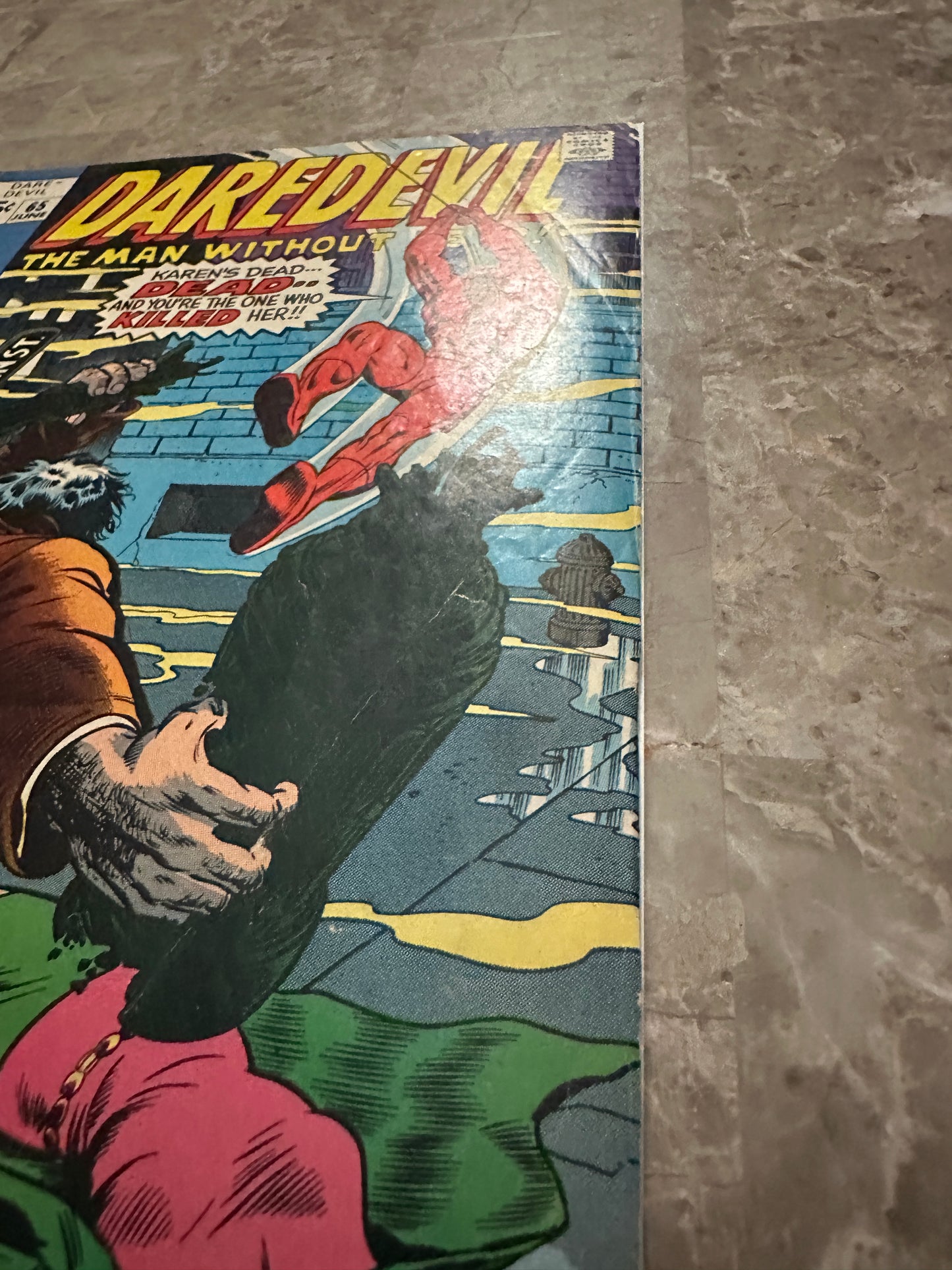 Daredevil #65 VG- 3.5 (1970 Marvel)