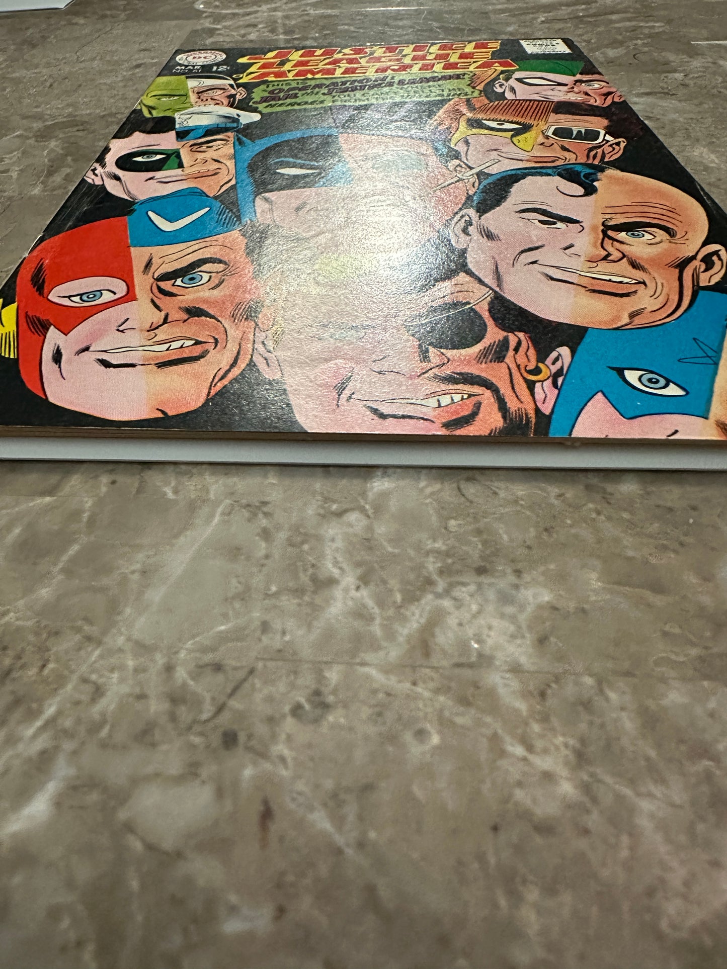 Justice League of America #61 FN+ 6.5 (DC Comics 1968) - Nice color