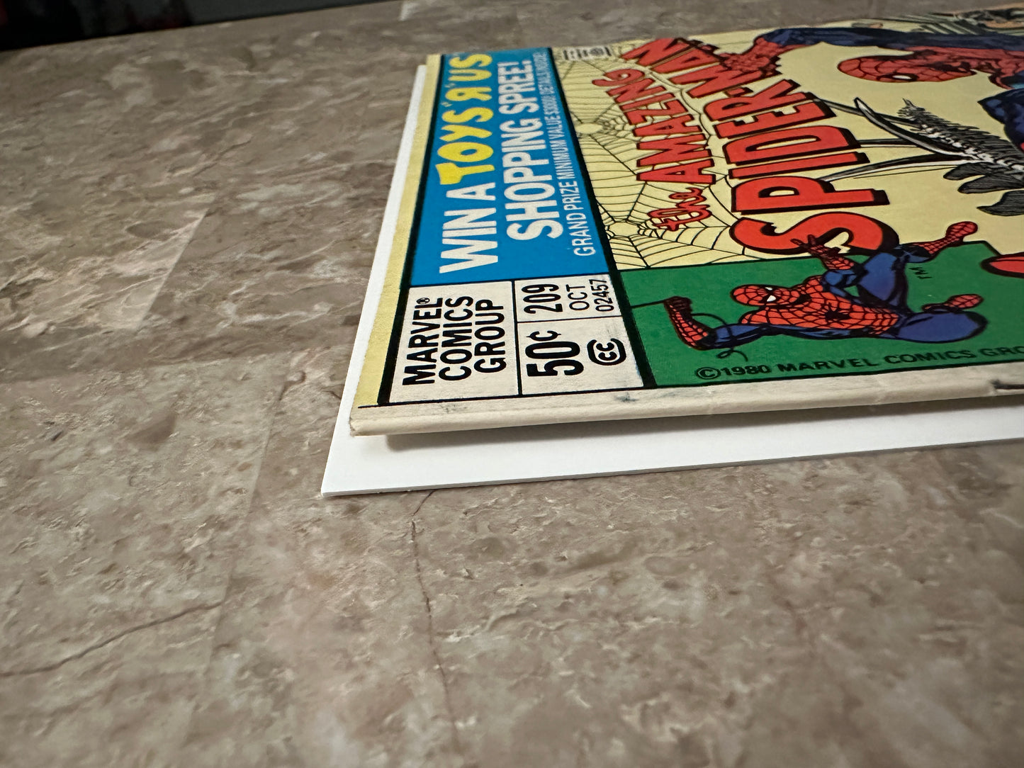 Amazing Spider-Man #209 Newsstand FN- 5.5 (1980 Marvel)