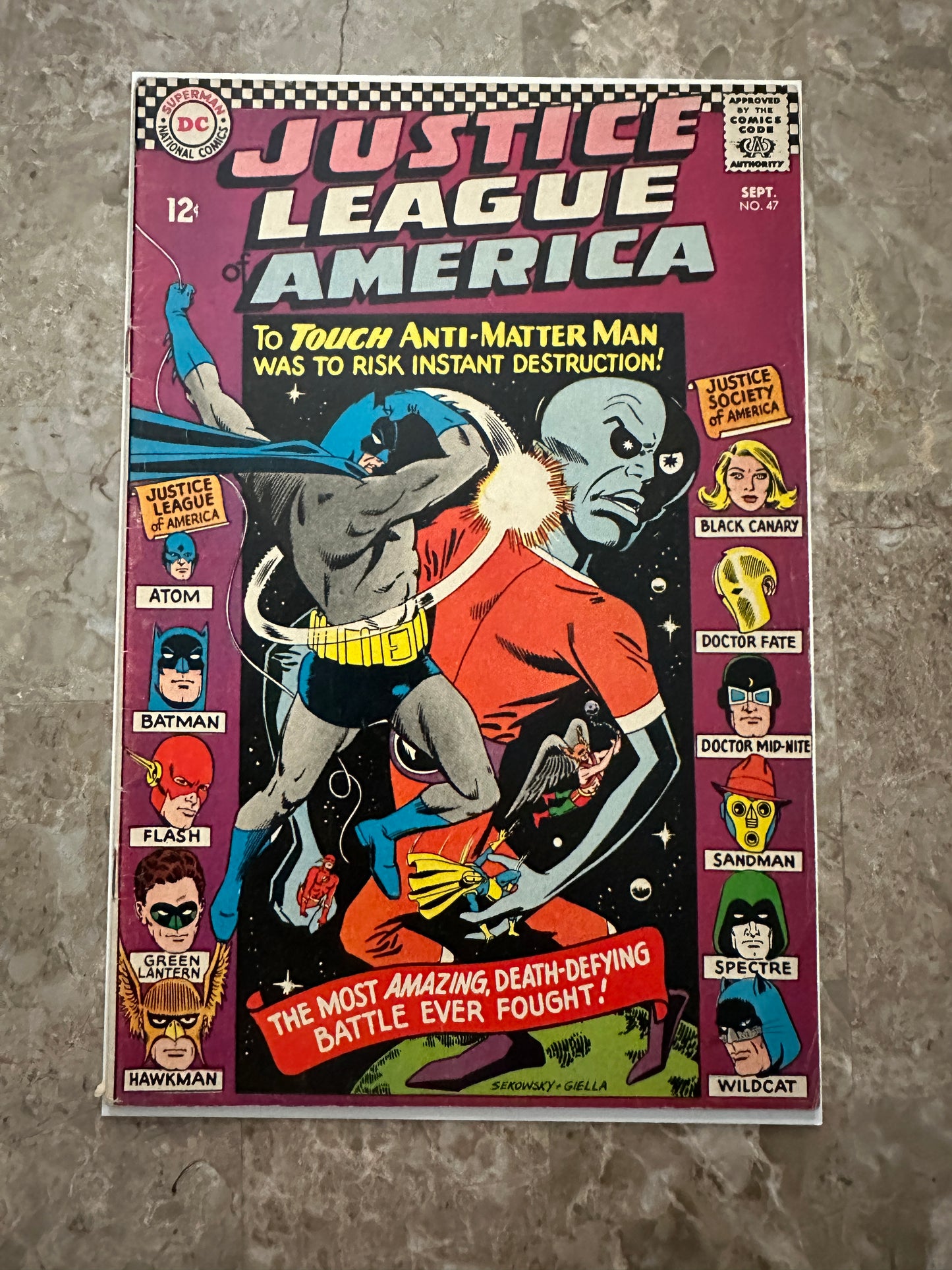 Justice League of America #47 VG/FN 5.0 (1966 DC Comics)