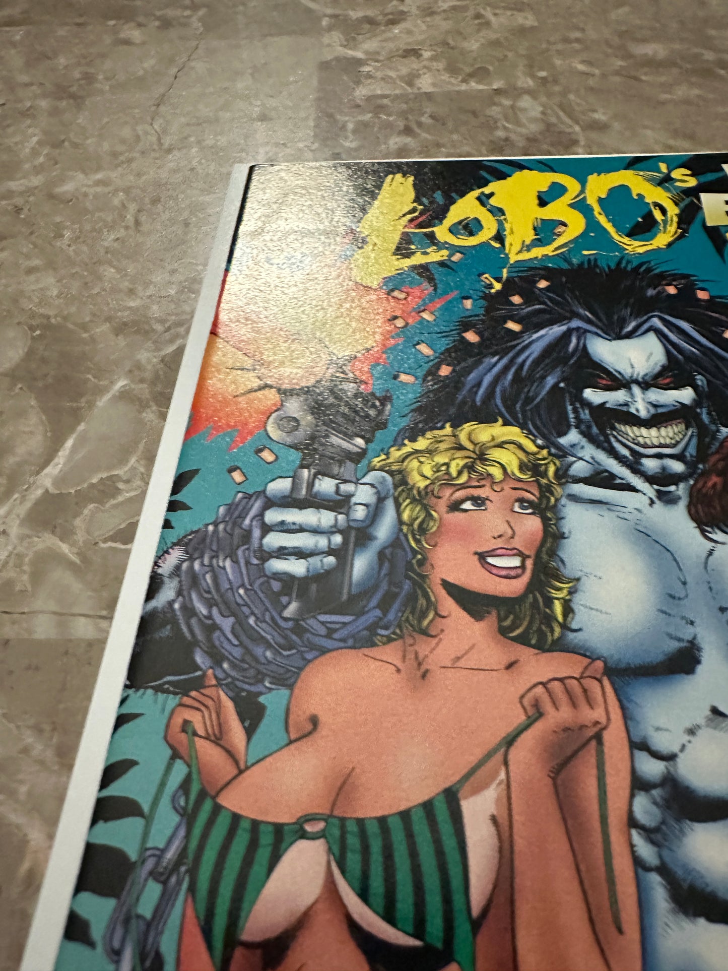 Lobo's Big Babe Spring Break Special VF/NM 9.0 (1995 DC)