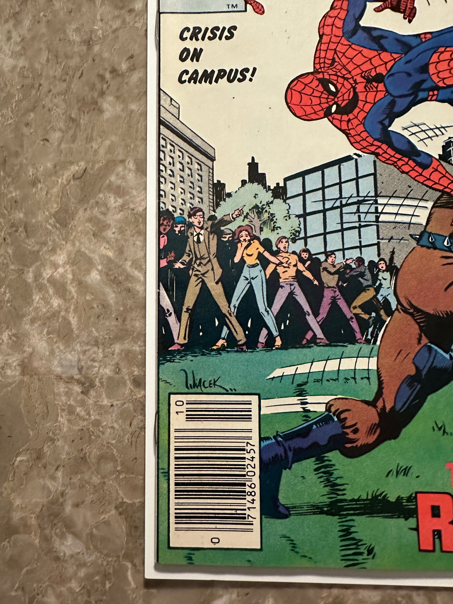 Amazing Spider-Man #221 Newsstand VF 8.0 (1980 Marvel)