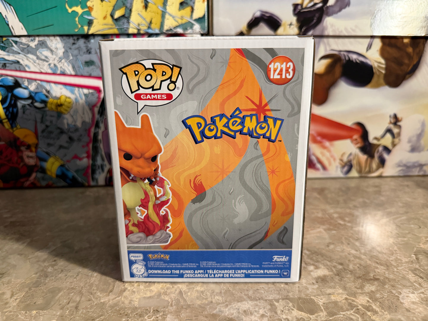 Funko Pop! Games Pokémon Charizard #1213 Vinyl Figure (Metallic / Pearlescent)