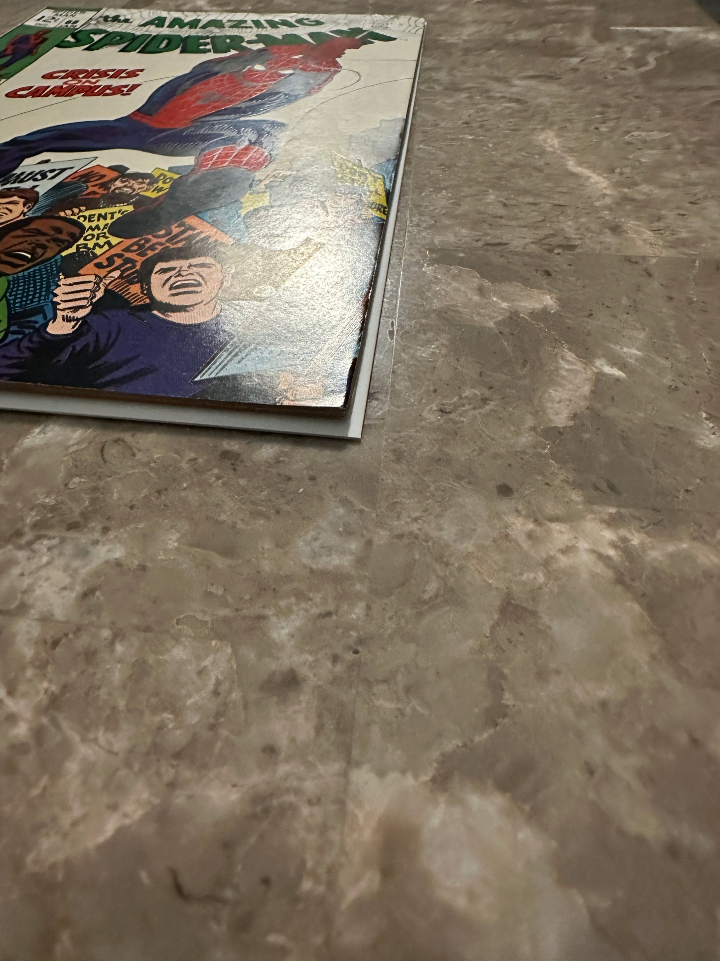 Amazing Spider-Man #68 FN+ 6.5 (1969 Marvel Comics) - White cover