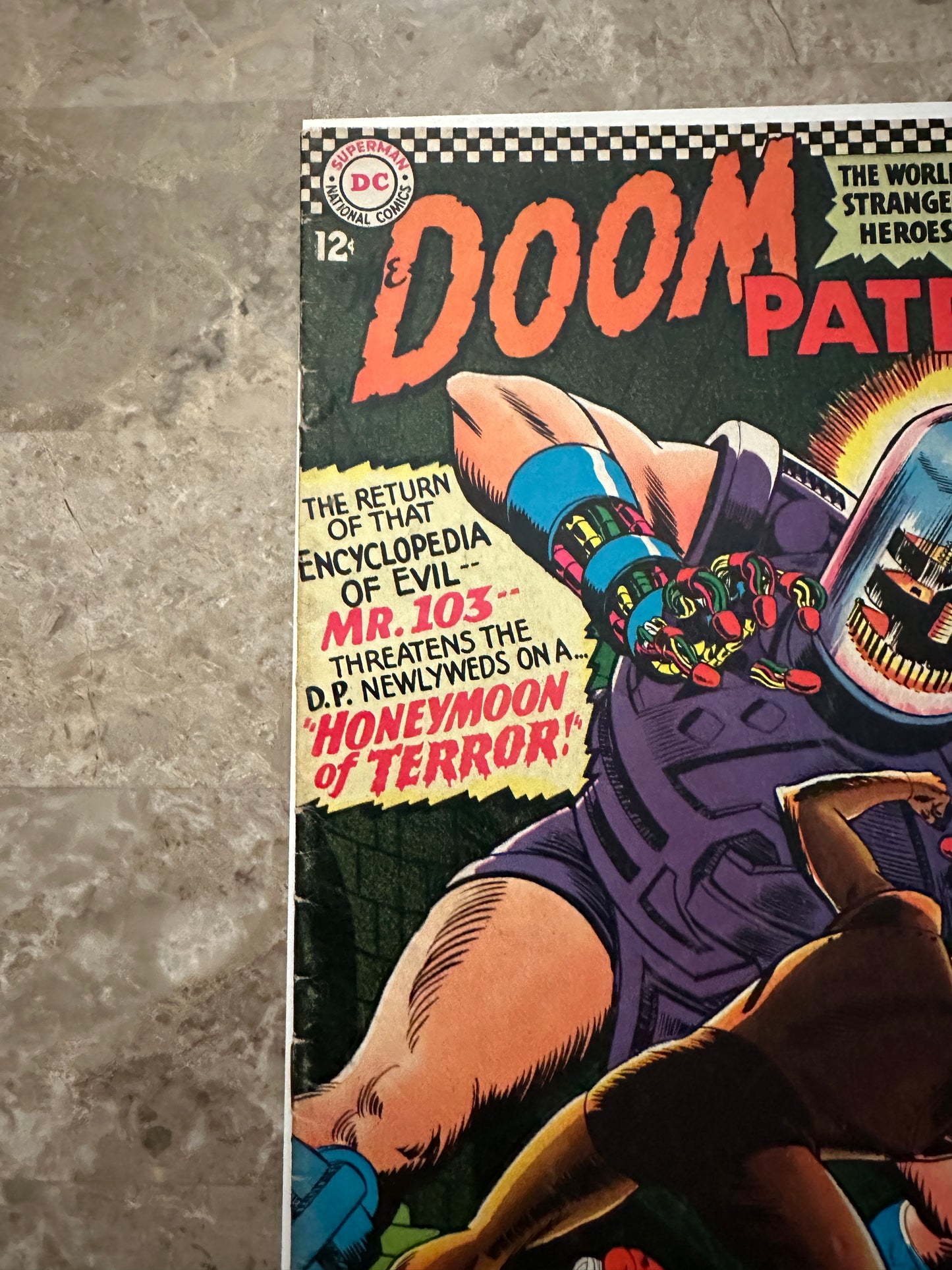 Doom Patrol #105 VG- 3.5 (1966 DC)