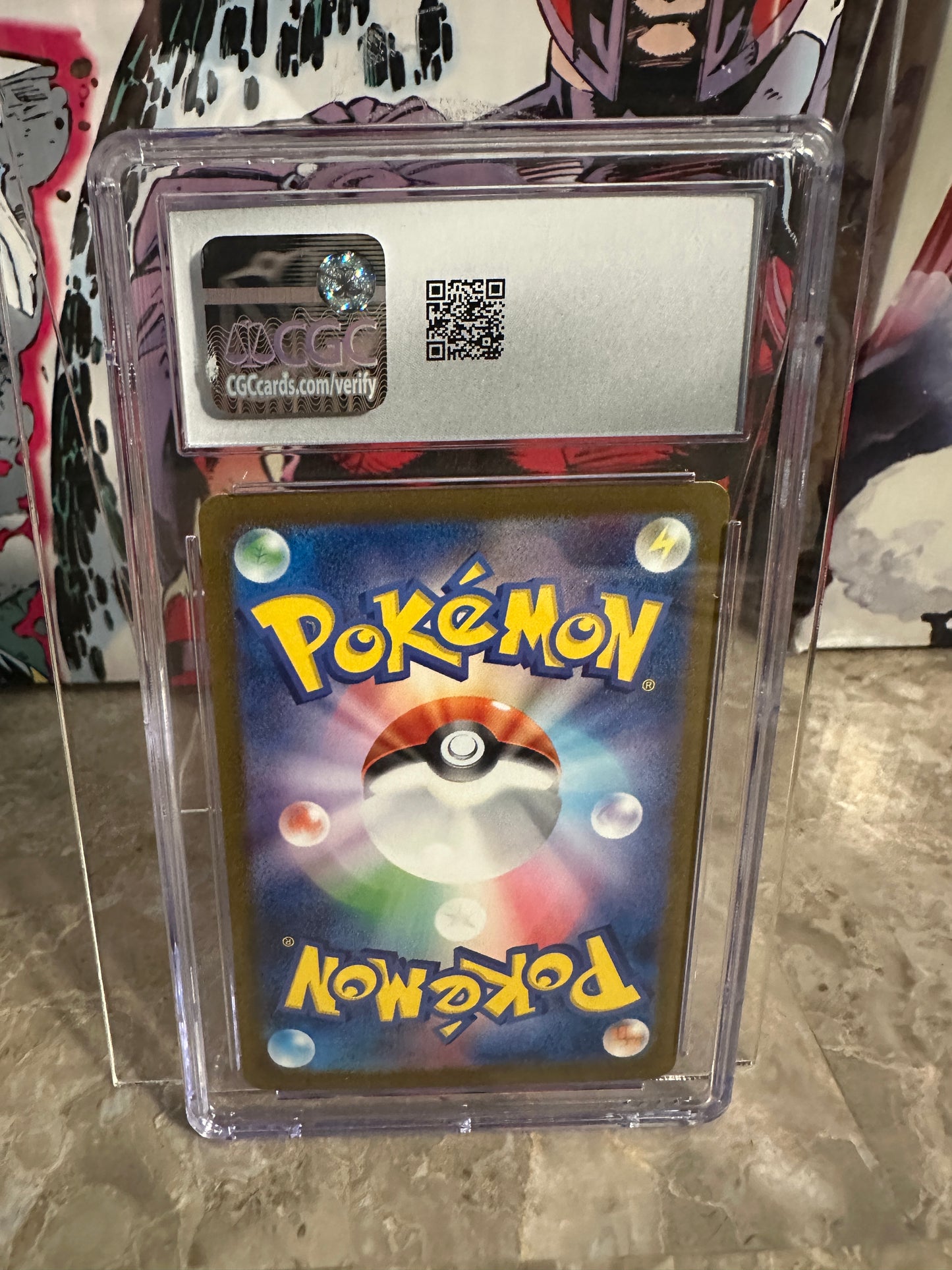 Tyranitar ex #122 CGC 10 Gem Mint (2023 Pokémon Japanese Ruler of the Black Flame)