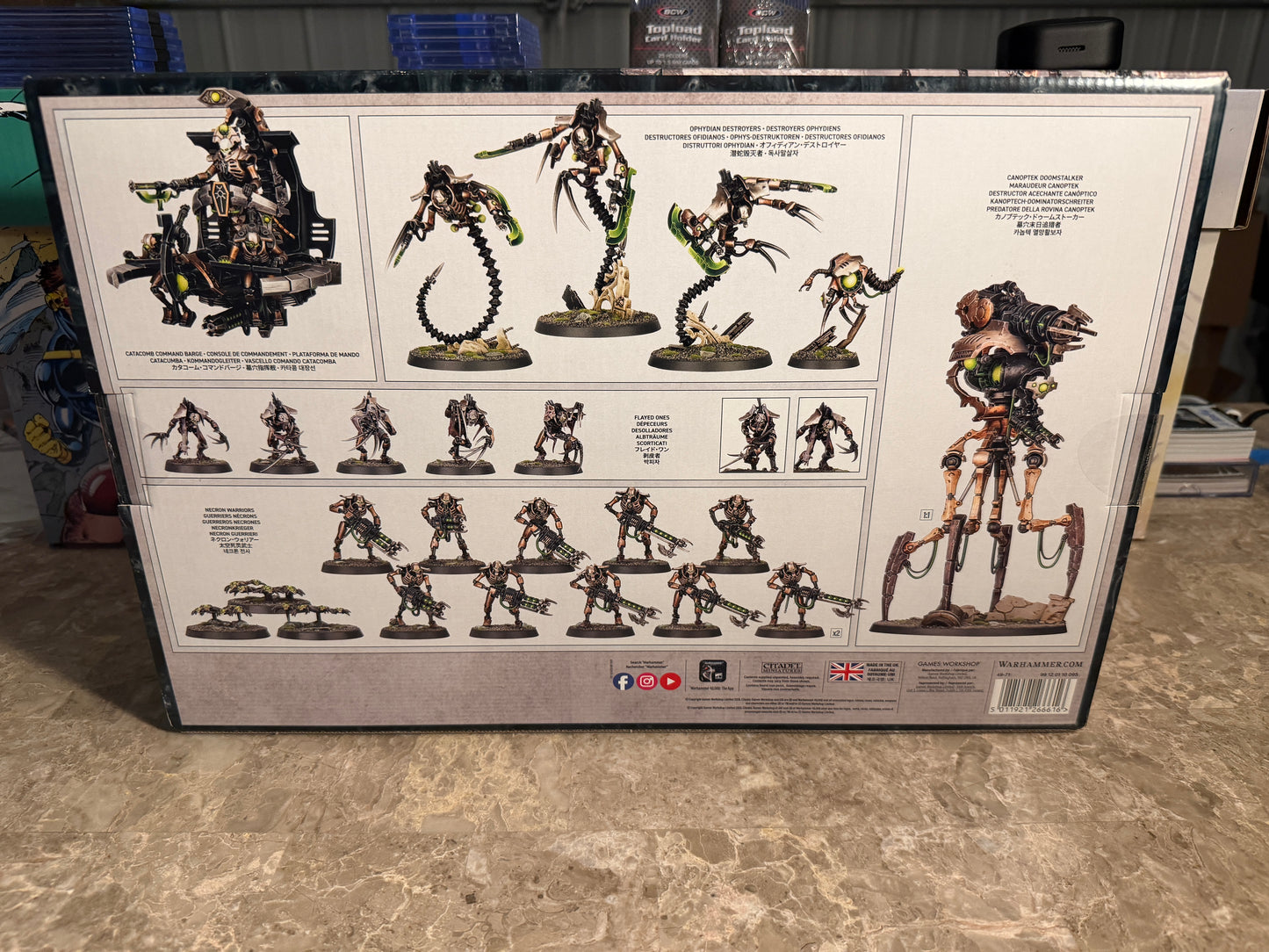 Warhammer 40,000 – Necrons: Battleforce Necron Host (37 Miniatures)