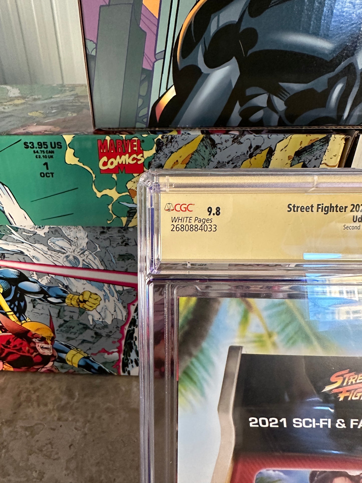 Street Fighter: 2021 Sci-Fi & Fantasy Special #1 CGC 9.8 SS Diaz Variant