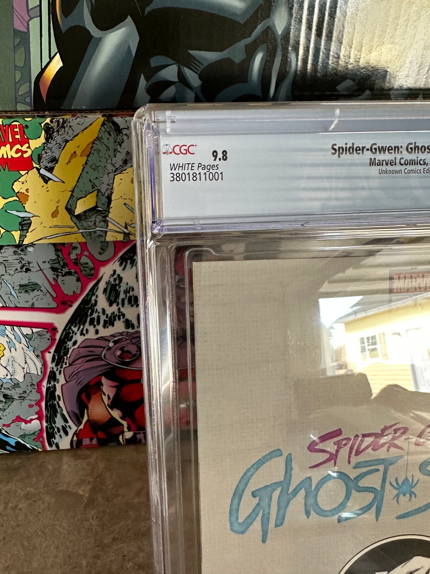 Spider-Gwen Ghost Spider #1 CGC 9.8 Unknown Comics Virgin (2018 Marvel)