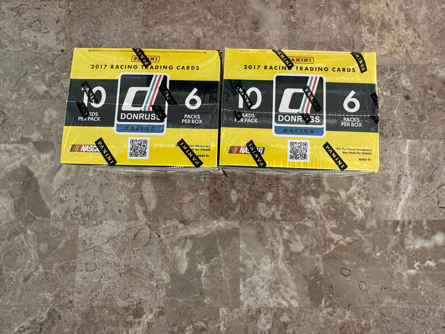 2017 Donruss Nacar Racing Blaster Box - Lot of 2 - 1 Auto or Relic Each