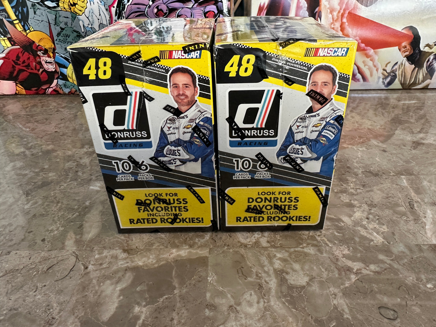 2017 Donruss Nacar Racing Blaster Box - Lot of 2 - 1 Auto or Relic Each