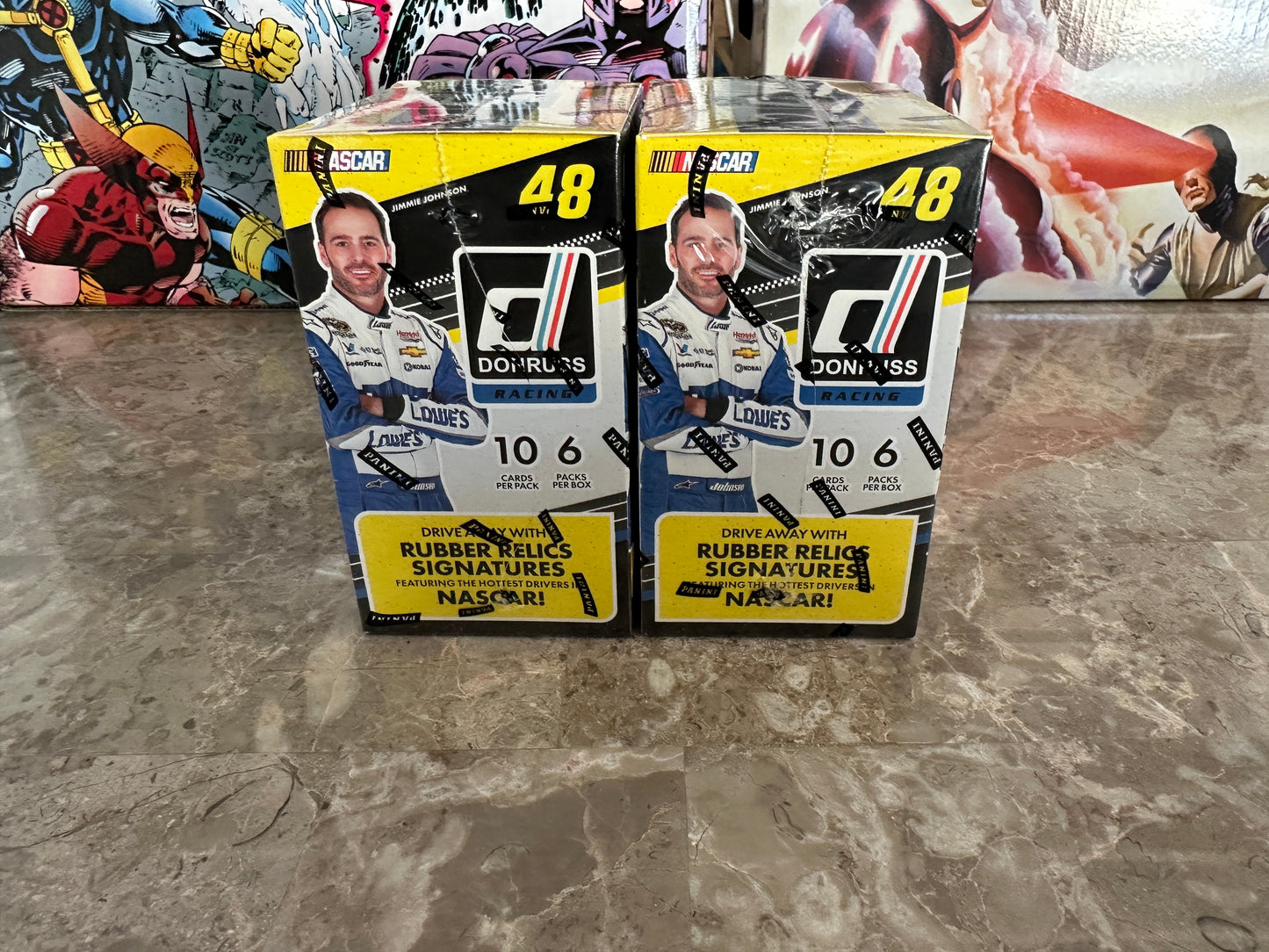 2017 Donruss Nacar Racing Blaster Box - Lot of 2 - 1 Auto or Relic Each