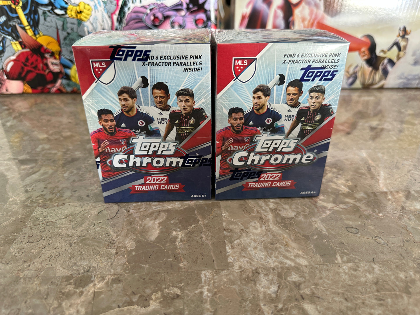 2022 Topps Chrome MLS Soccer Blaster Box - Lot of 2