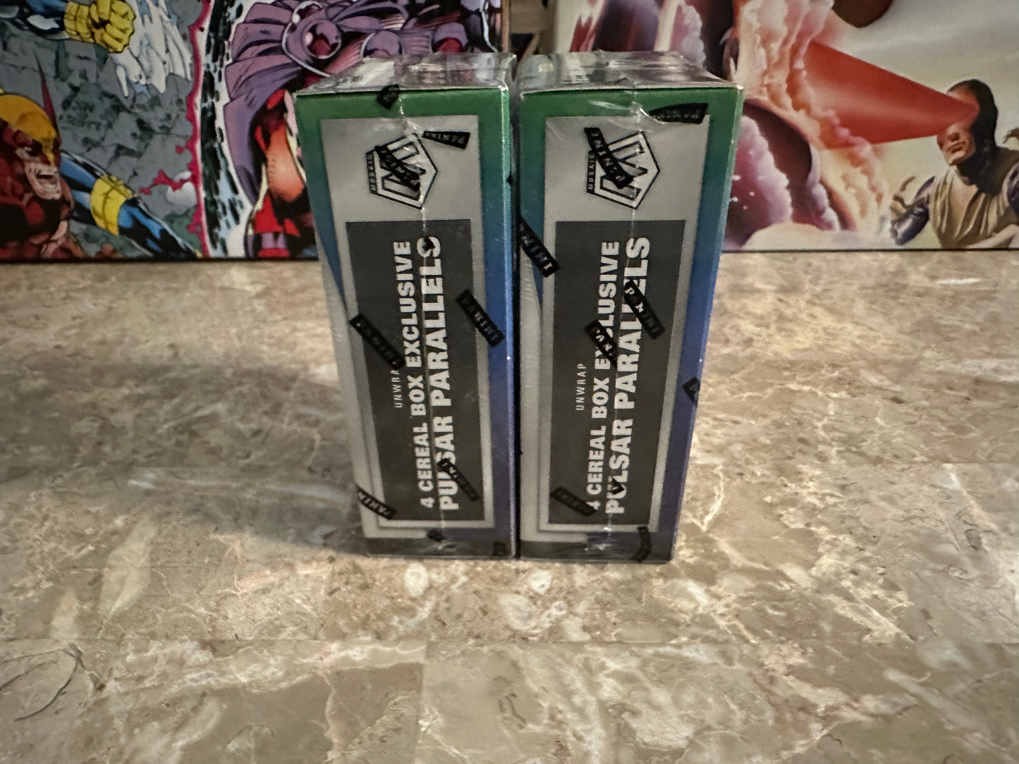 2021-2022 Panini Mosaic Premier League Soccer Cereal Box - Lot of 2