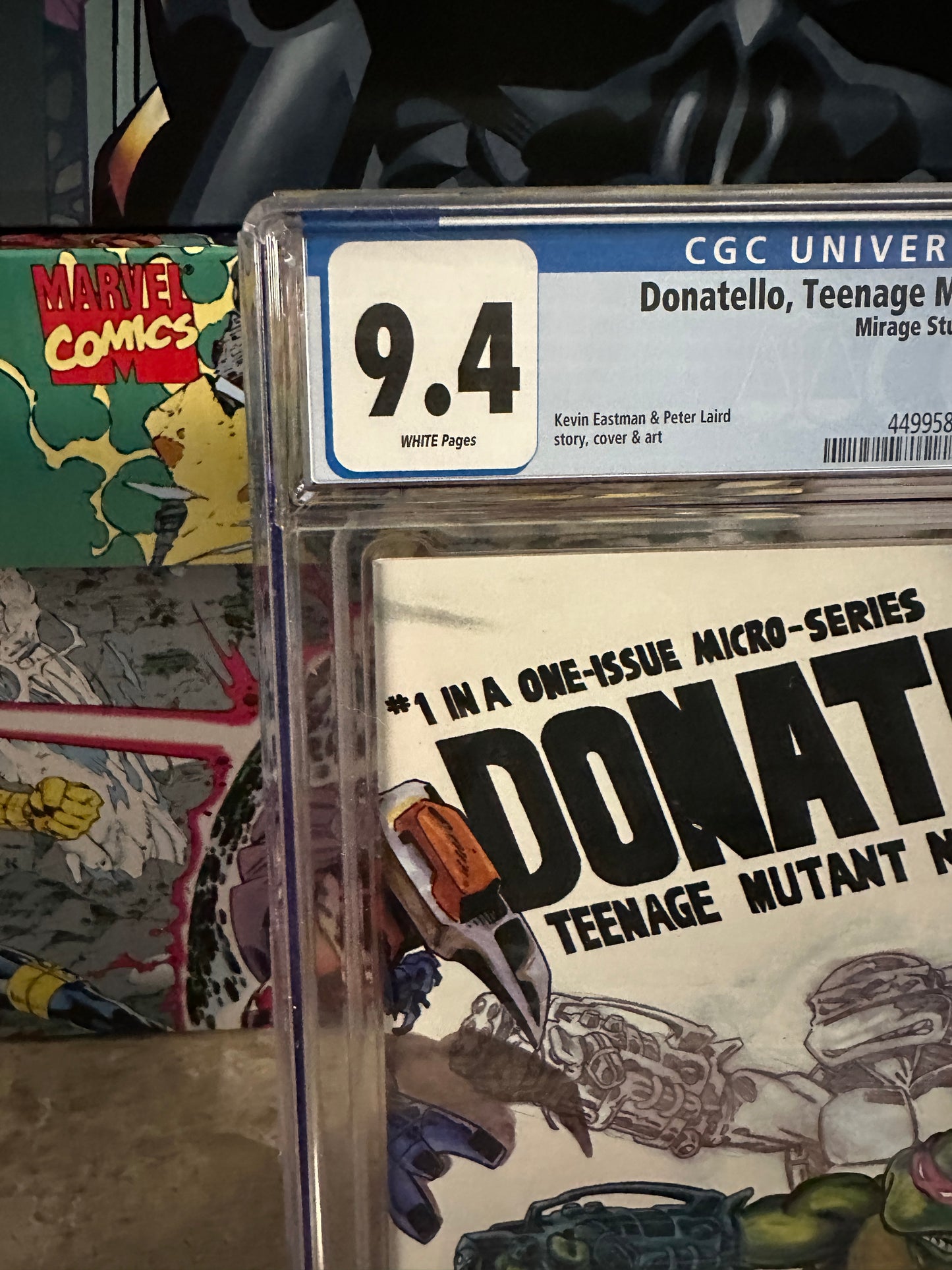 Donatello, Teenage Mutant Ninja Turtle CGC 9.4 WP (1986 Mirage)