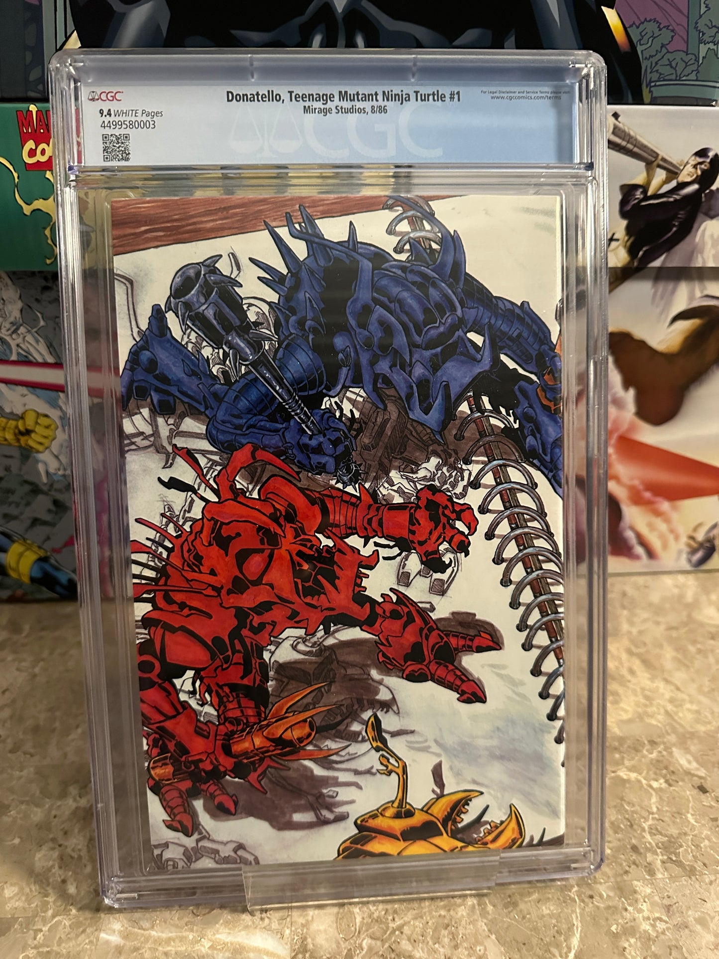Donatello, Teenage Mutant Ninja Turtle CGC 9.4 WP (1986 Mirage)