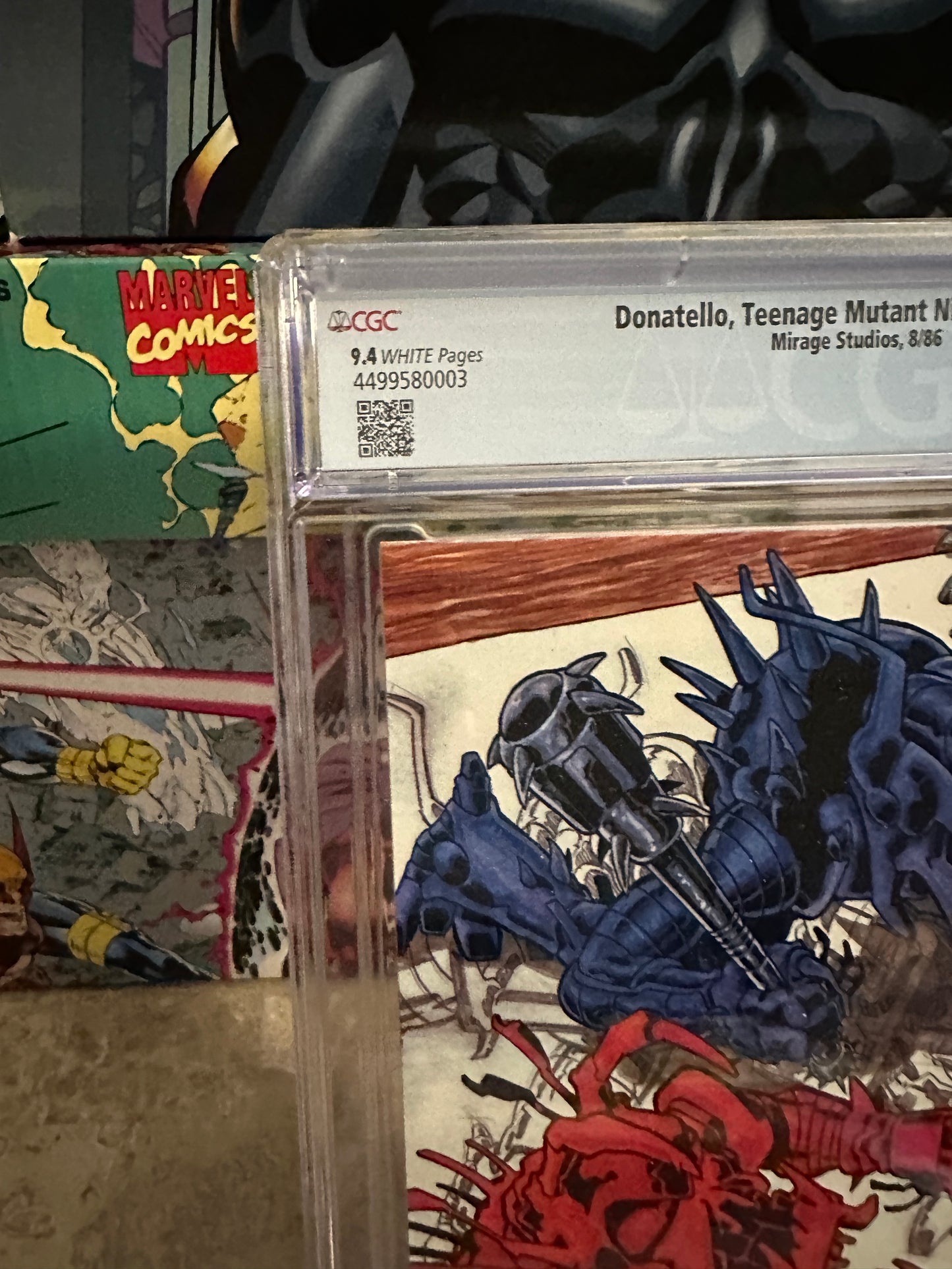 Donatello, Teenage Mutant Ninja Turtle CGC 9.4 WP (1986 Mirage)