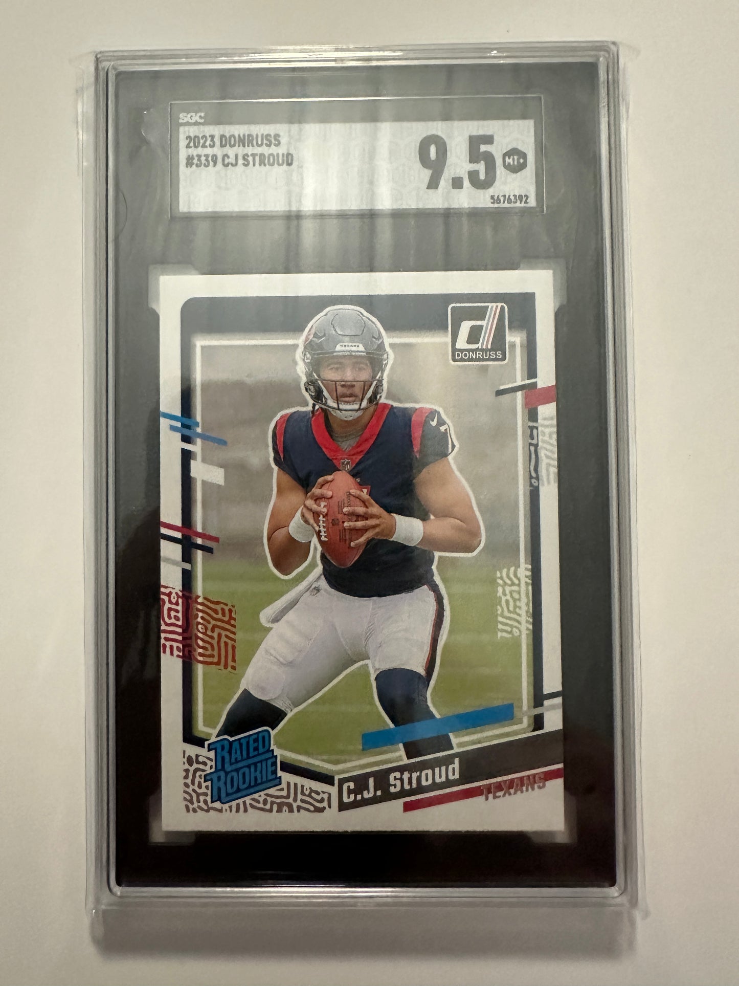 CJ Stroud #339 SGC/PSA Graded Mint+ 9.5 (2023 Donruss)