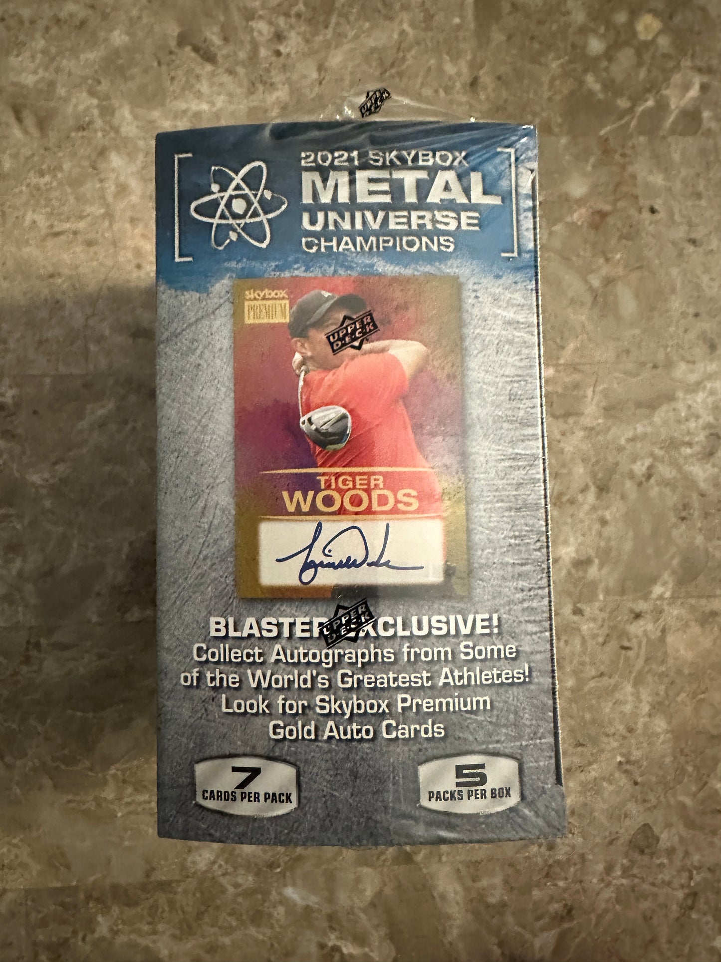 2021 Skybox Metal Universe Champions Blaster Box