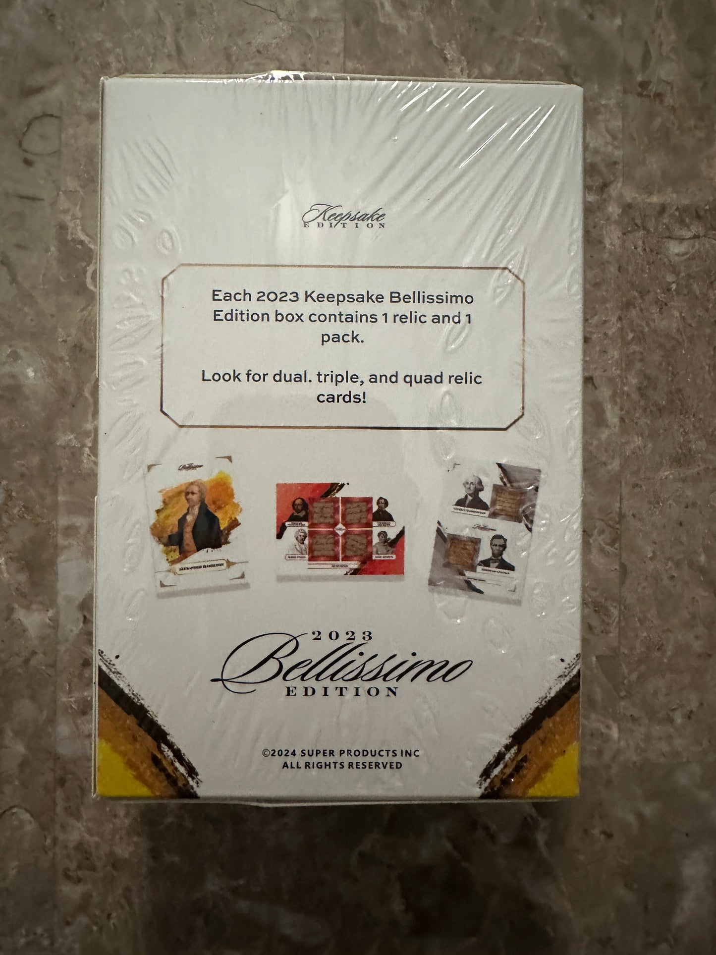 2023 Keepsake Bellissimo Edition Factory Sealed Hobby Box
