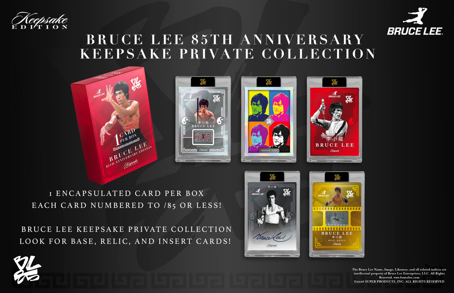 Bruce Lee 85th Anniversary Keepsake Private Collection Nunchucks Edition