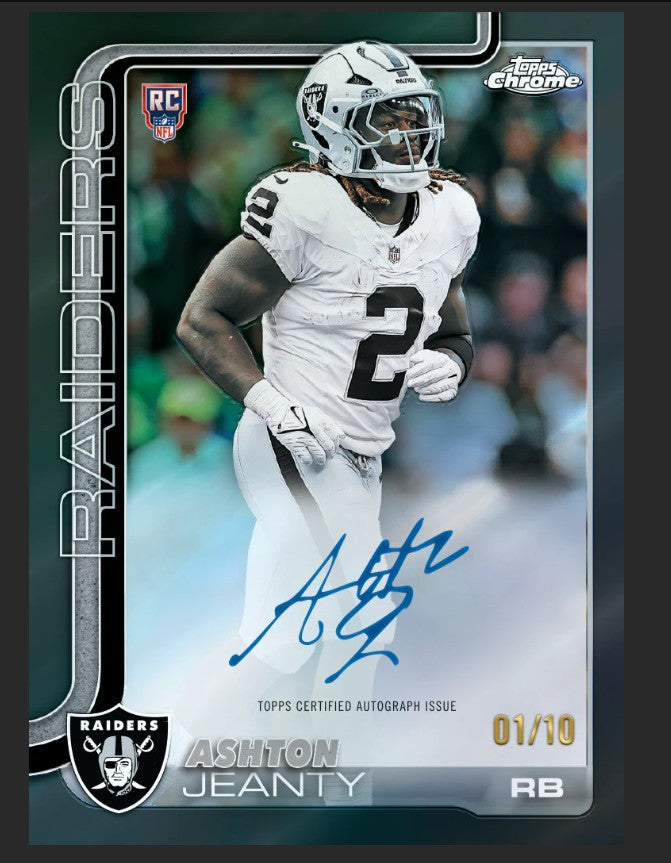 Topps Chrome NFL Football Value Box (2026)