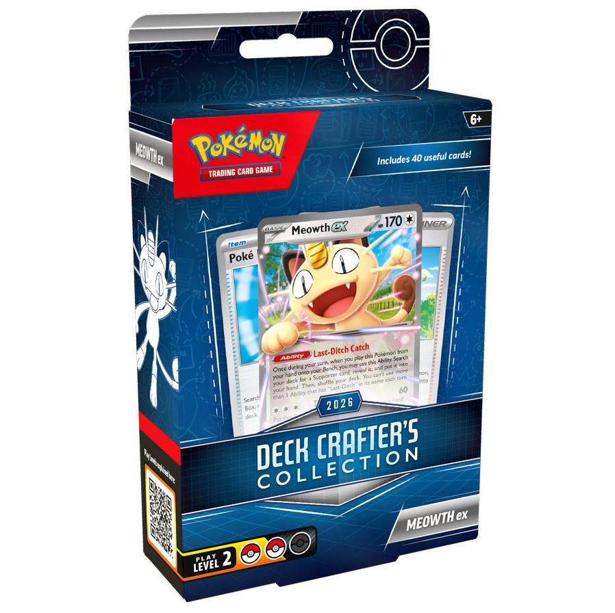 Pokémon TCG: Deck Crafter's Collection Box (Meowth ex)