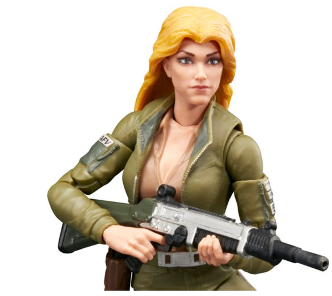 G.I. Joe Classified Series Retro Cardback Courtney Cover Girl Krieger