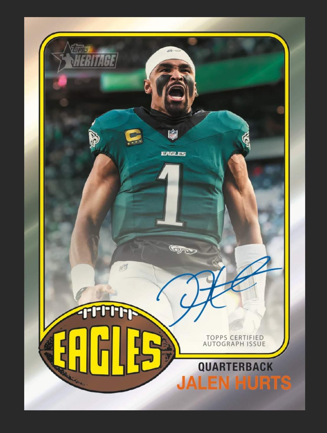 2026 Topps Heritage Football Mega 20-Box Case