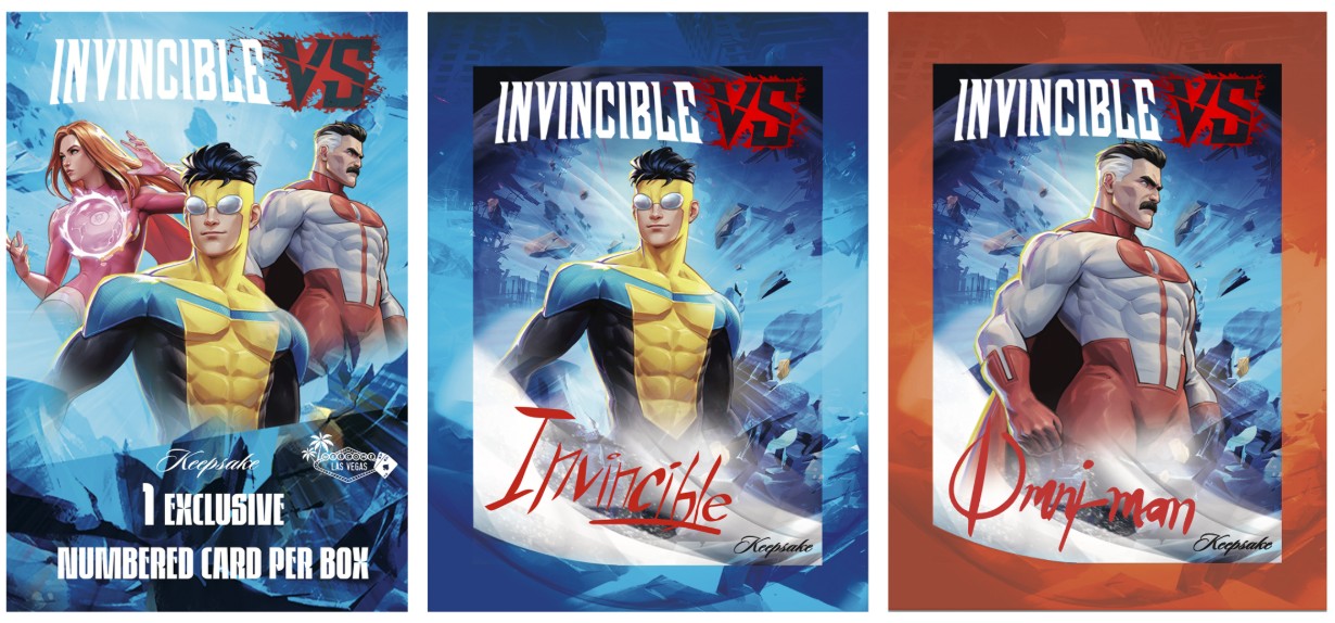 2026 Invincible VS 1st Edition Mystery Box LVL UP EXPO Vegas Premiere Hit