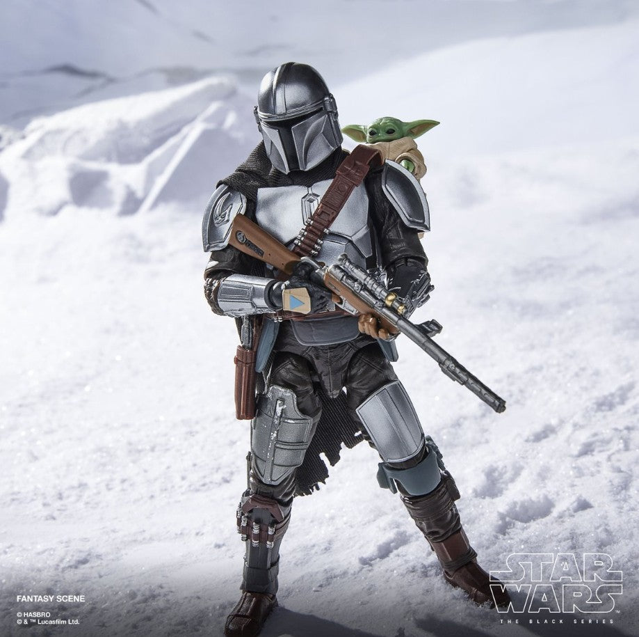 Star Wars The Black Series The Mandalorian & Grogu Deluxe 6-Inch Figure