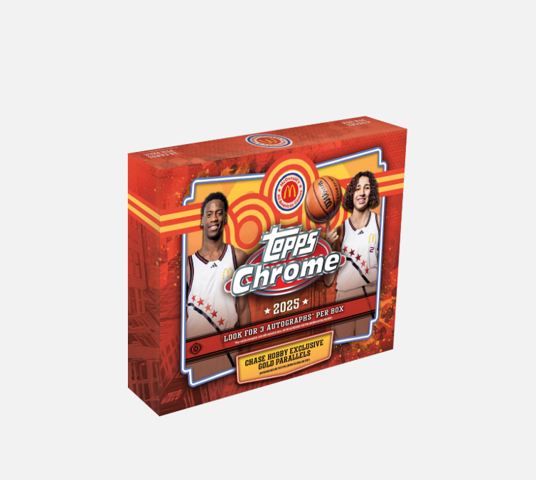 2025 Topps Chrome McDonald’s All-American Basketball Hobby Pack (1 Pack - 15 cards)