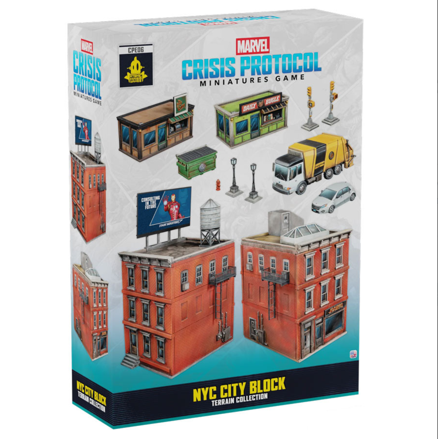 Marvel Crisis Protocol: NYC City Block Terrain Collection