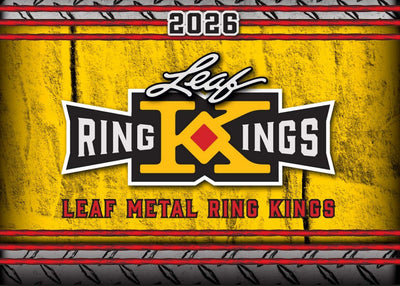 2026 Leaf Metal Ring Kings Hobby 10-Box Case