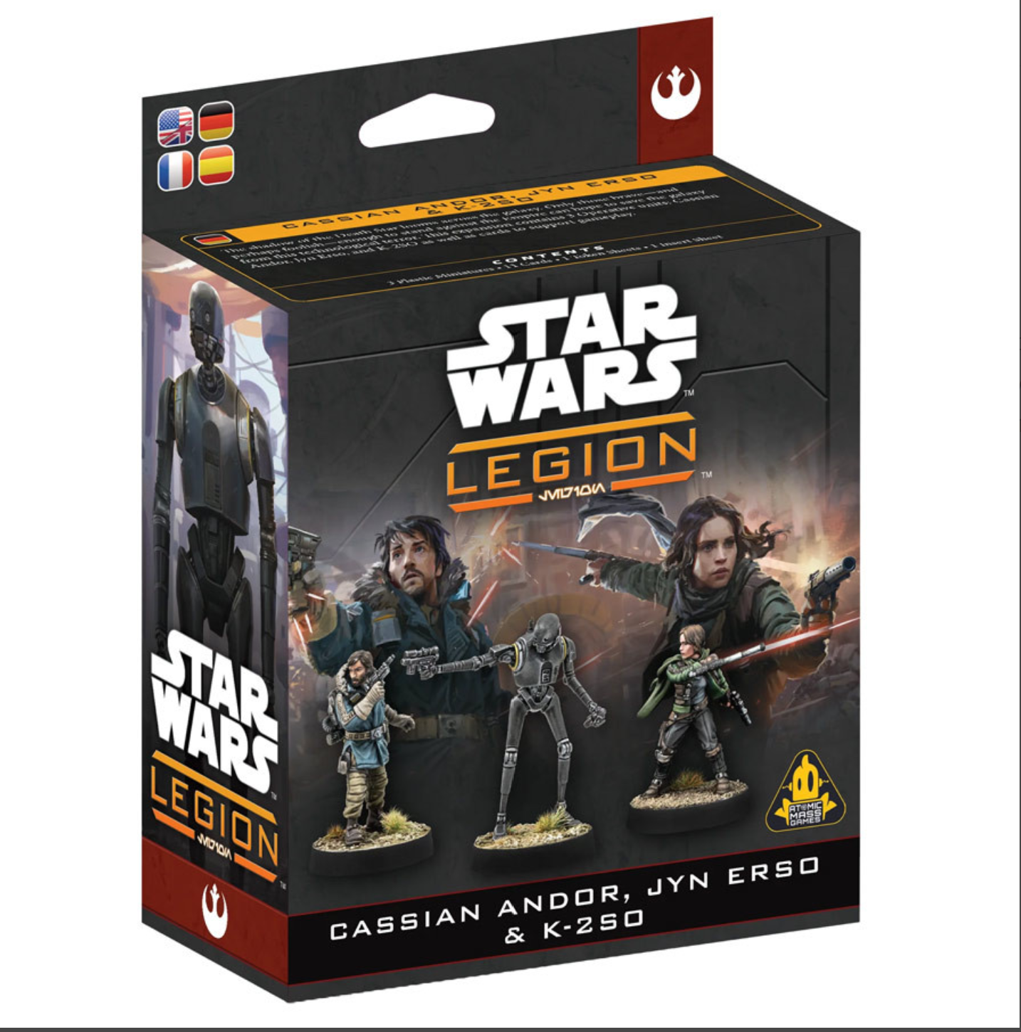 Star Wars Legion: Cassian Andor, Jyn Erso & K-2SO