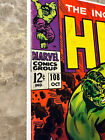 Incredible Hulk #108 (Marvel Comics 1968) - FN+