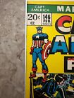 Captain America #146 7.5 VF- (Marvel Comics 1972) - Beautiful Glossy Copy