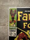 Fantastic Four #76 VF- 7.5-8.0 (1968 Marvel Comics) - Nice copy