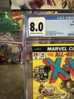 X-Men #96 CGC 8.0 OWTW Pages (1975 Marvel Comics) - 1st Moira MacTaggert