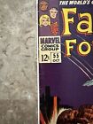 Fantastic Four #55 FN 6.0-6.5 (1966 Marvel Comics) - Strong Copy