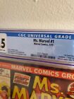 Ms. Marvel #1 CGC 7.5 - 1st App Danvers as Ms. Marvel (1977 Marvel Comics)