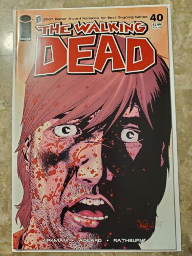 WALKING DEAD #40 EARLY RUN ROBERT KIRKMAN IMAGE (2007) NM