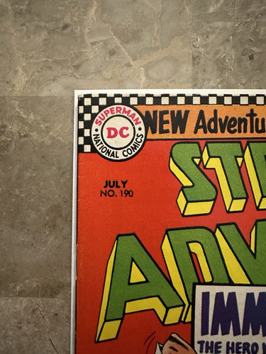 Strange Adventures #190 (1966 DC Comics) - 1st Animal Man in Costume
