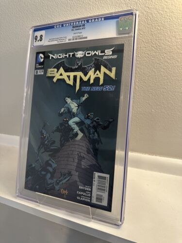 Batman #8 CGC 9.8 WP (2012 DC Comics)