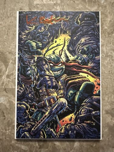 Teenage Mutant Ninja Turtles Macro-Series #4 RE Signed Eastman NM 9.4 (2018 IDW)