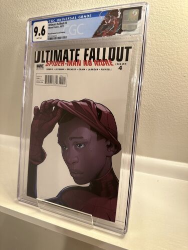 Ultimate Fallout #4 2nd Print Pichelli Variant CGC 9.6 WP (2011) Custom Label